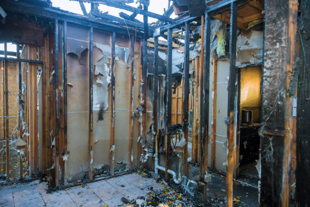 Professional Structural Rebuild technician working in Bedford, TX